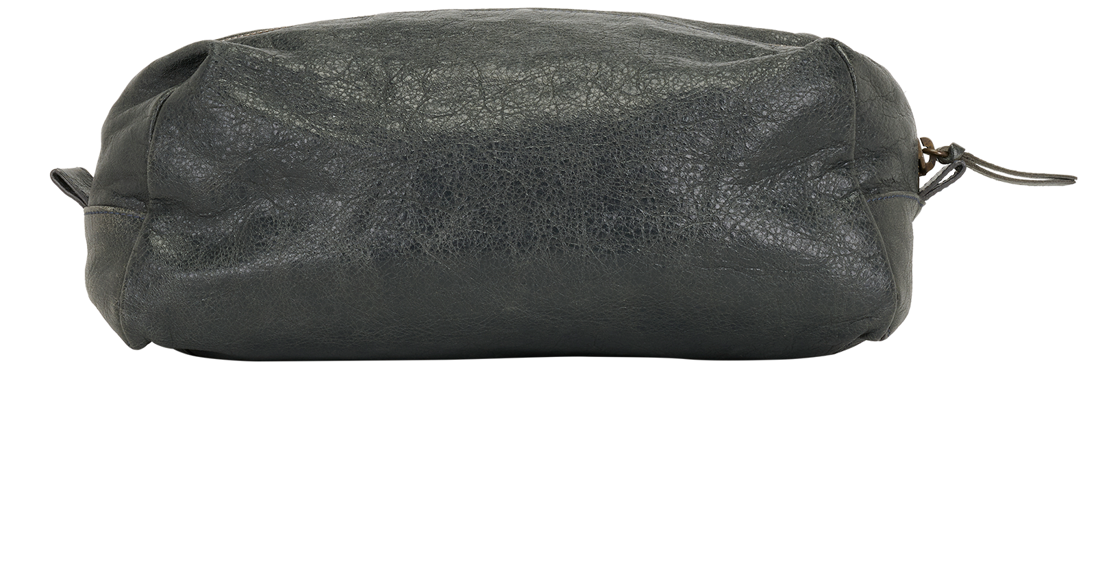 Balenciaga Le City Cosmetic Pouch Leather, &pound;320, Accessories, Grey, Leather, Back view